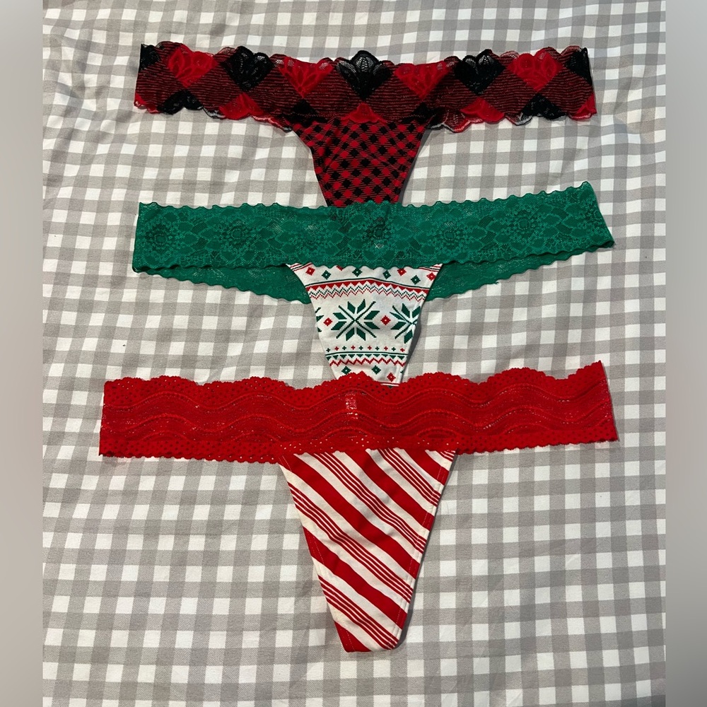 3 Victoria’s Secret underwear